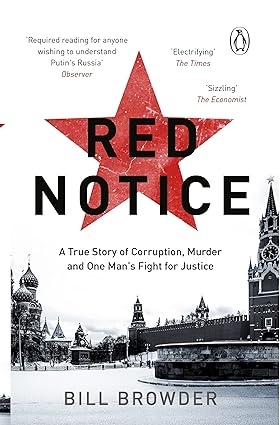 Book cover of Red Notice by Bill Browder