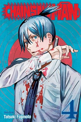 Book cover of Chainsaw Man Vol. 4 by Tatsuki Fujimoto