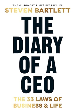 Book cover of The Diary of a CEO by Steven Bartlett