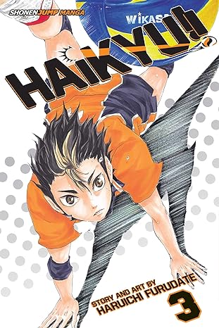 Book cover of Haikyu Vol. 3 Go Team Karasuno by Haruichi Furudate