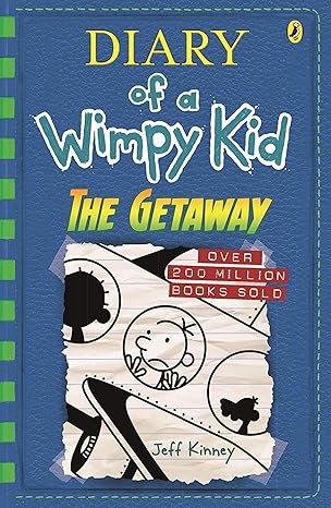 Book cover of The Getaway: Diary of a Wimpy Kid by Jeff Kinney