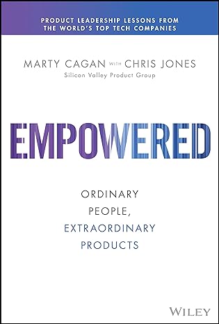 Book cover of EMPOWERED by Marty Cagan