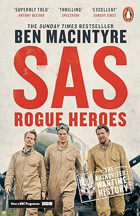 Book cover of SAS: Rogue Heroes by Ben Macintryre