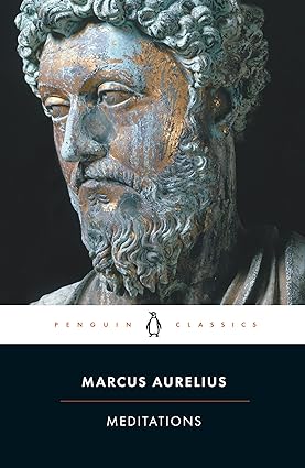 Book cover of Meditations by Marcus Aurelius