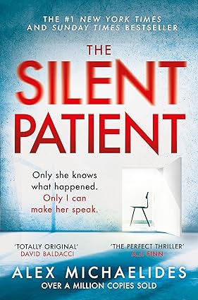 Book cover of The Silent Patient by Alex Michaelides