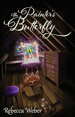 Book cover of The Painter's Butterfly by Rebecca Weber