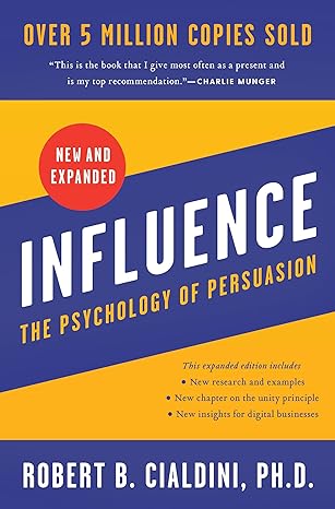 Book cover of Influence, New and Expanded by Robert B. Cialdini