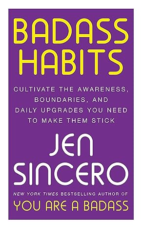 Book cover of Badass Habits by Jen Sincero