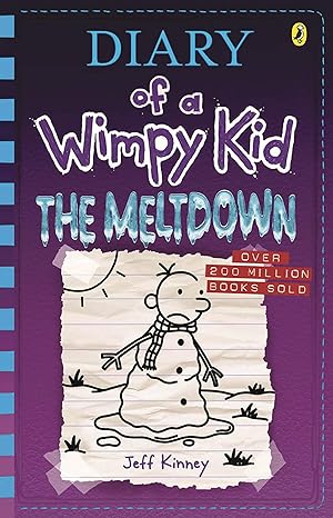 Book cover of The Meltdown: Diary of a Wimpy Kid by Jeff Kinney