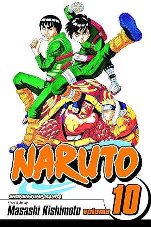 Book cover of Naruto, Vol. 10 by Masashi Kishimoto