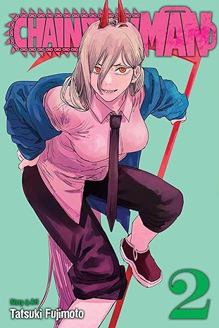 Book cover of Chainsaw Man Vol. 2 by Tatsuki Fujimoto