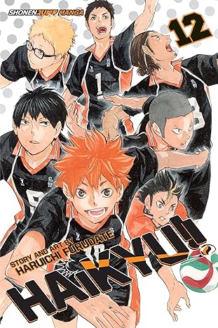 Book cover of Haikyu!!, Vol. 12: The Tournament Begins! by Haruichi Furudate