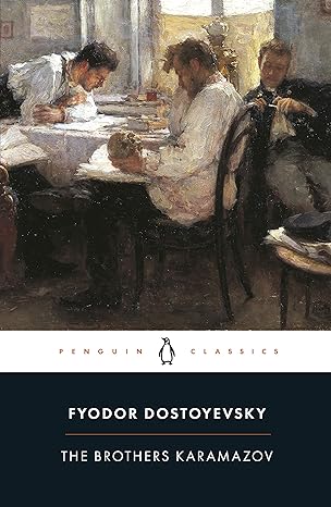 Book cover of The Brothers Karamazov by Fyodor Dostoyevsky