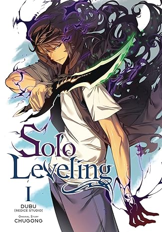 Book cover of Solo Leveling, Vol. 1 (manga) by Chugong