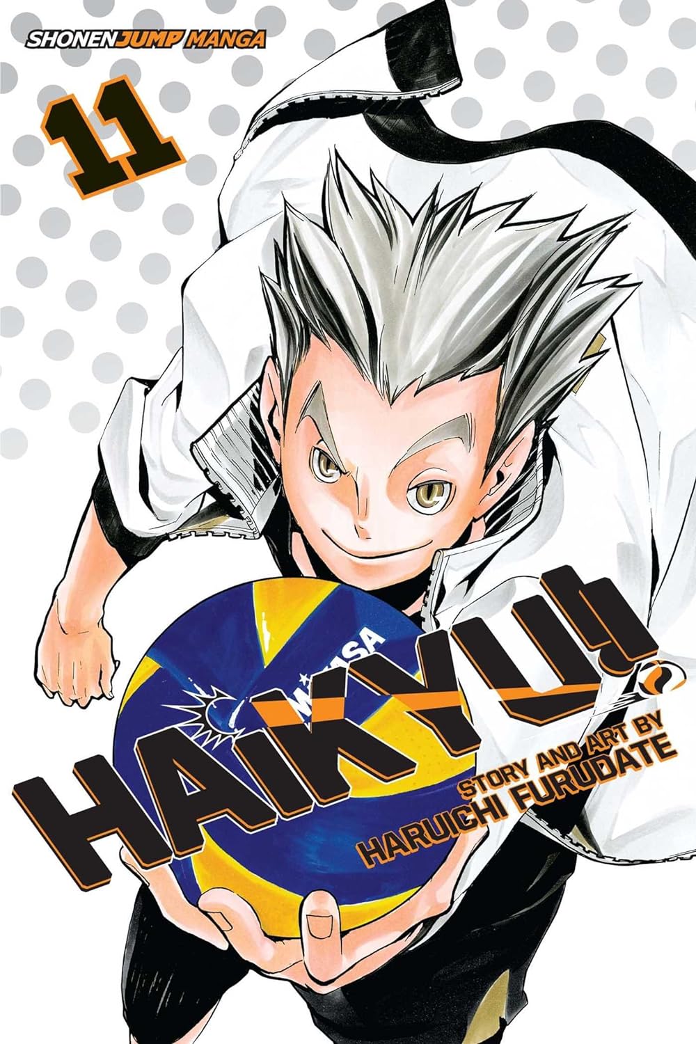 Book cover of Haikyu, Vol 11: Above by Haruichi Furudate