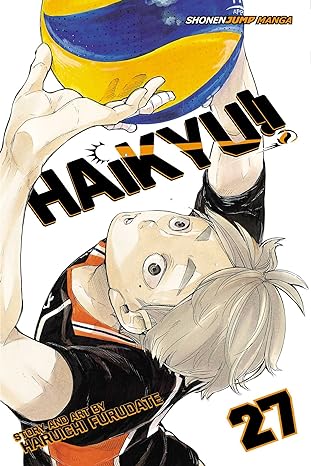 Book cover of Haikyu!!, Volume 27: An Opportunity Accepted by Haruichi Furudate