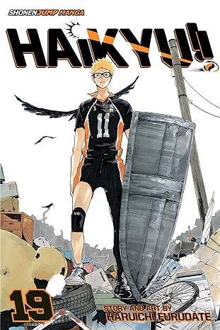 Book cover of Haikyu!!, Vol. 19: Moon's Halo by Haruichi Furudate