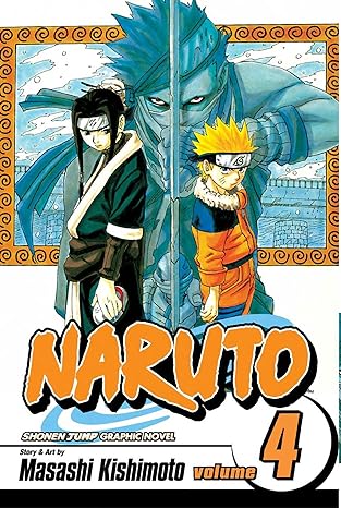 Book cover of Naruto, Vol. 4 by Masashi Kishimoto