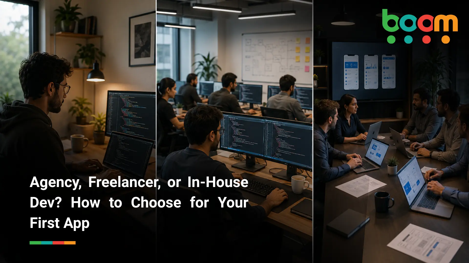 Agency, Freelancer, or In-House Dev? How to Choose for Your First App