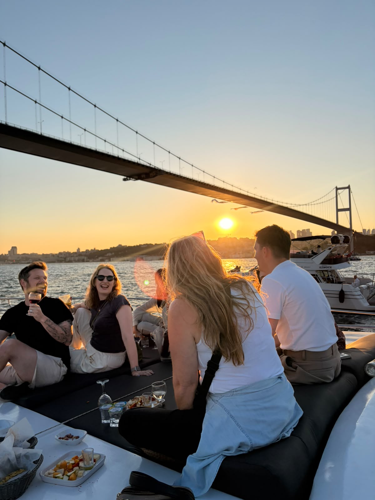 Small Group Yacht Tour with Unlimited Wine, Fruit, Nuts and Live Commentary | Istanbul Experience - Bosphorus Yachts