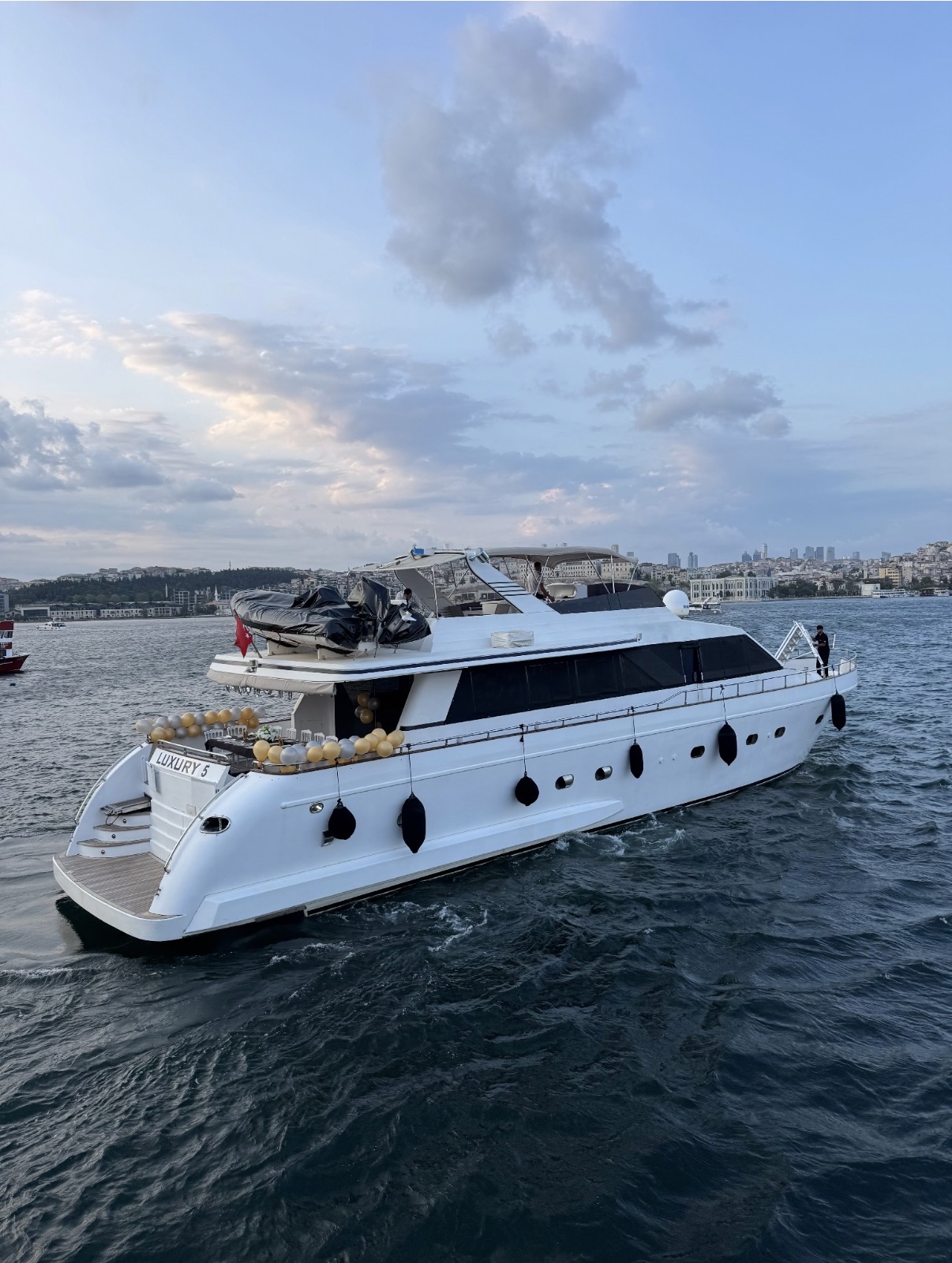 Ultra Luxury Yacht 27 Meter #001 | Private Yacht Rental Istanbul - Bosphorus Yachts
