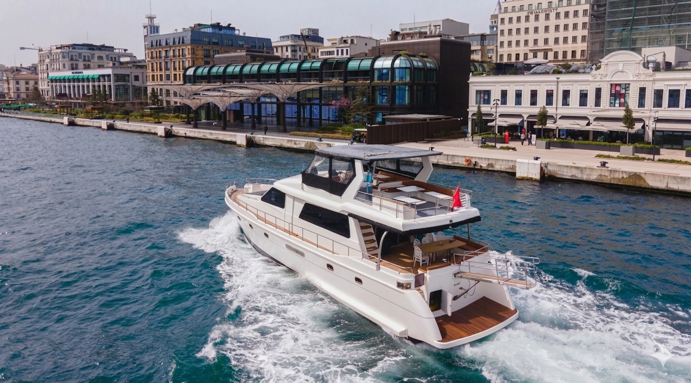 23 Meters Ultra Luxury Yacht - #002 | Private Yacht Rental Istanbul - Bosphorus Yachts