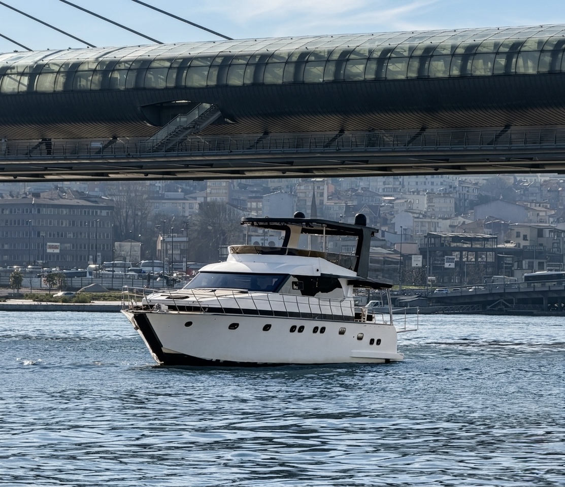 19 Meters Luxury Motoryacht - #003 | Private Yacht Rental Istanbul - Bosphorus Yachts