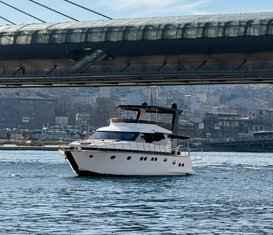 19 Meters Luxury Motoryacht - #003 | Private Yacht Rental Istanbul - Bosphorus Yachts