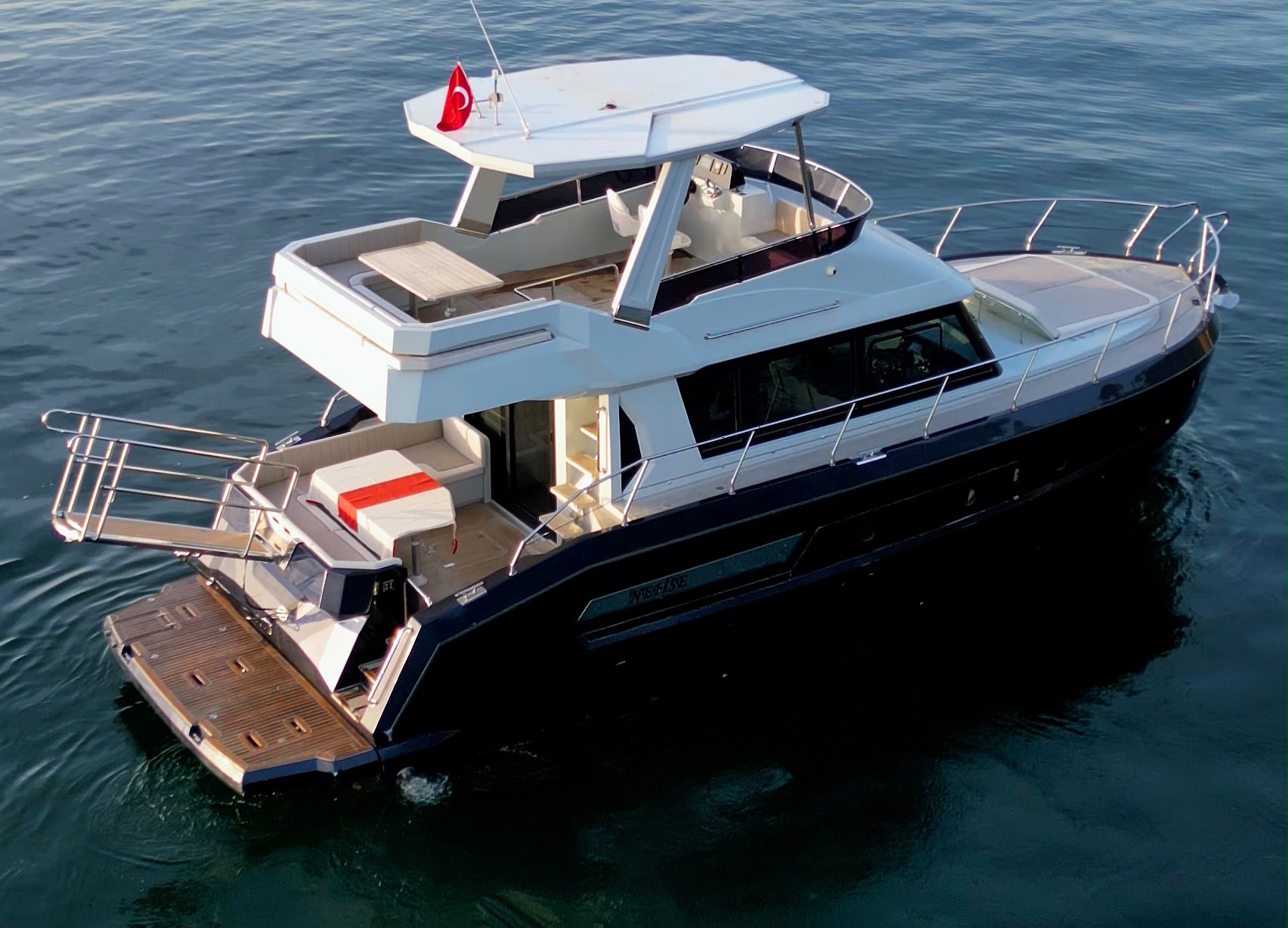 15 Meter Contemporary Luxury Yacht  #010 | Private Yacht Rental Istanbul - Bosphorus Yachts