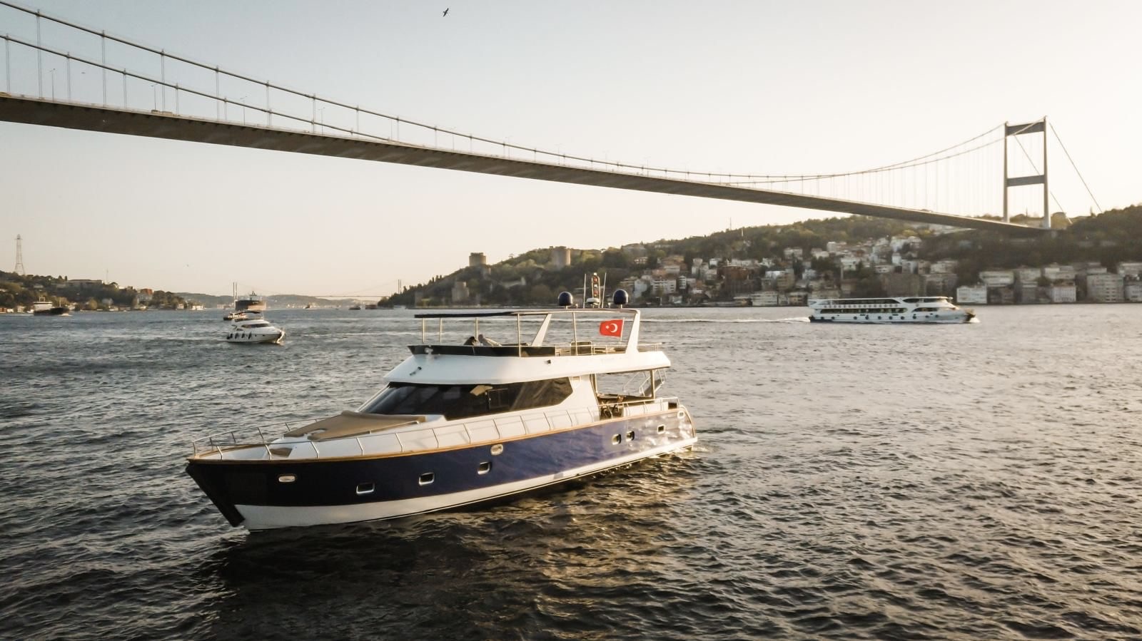 Super Luxury Yacht In Bebek #006 | Private Yacht Rental Istanbul - Bosphorus Yachts