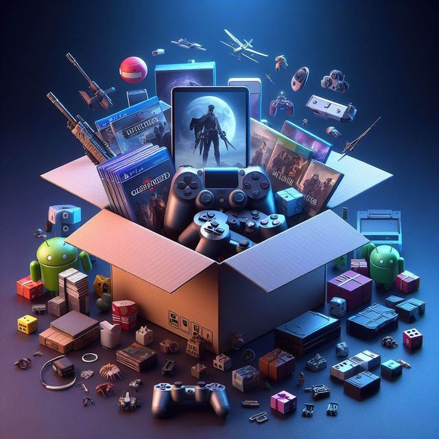 Lot de jeux vidéo