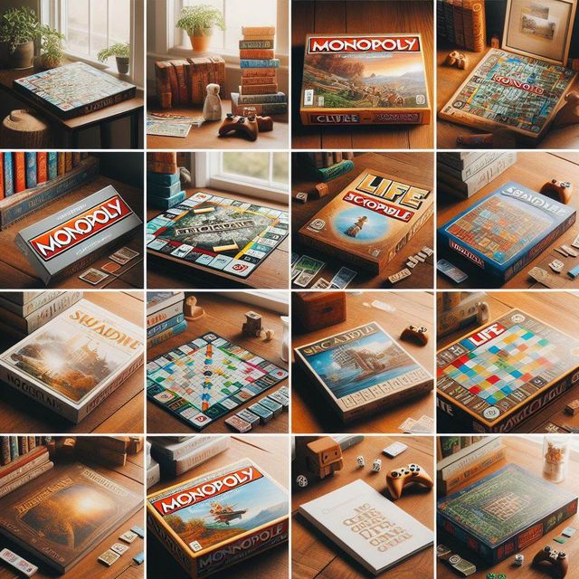 Lot jeux de société