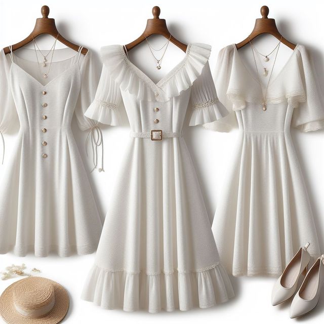 Lot de 3 robes été