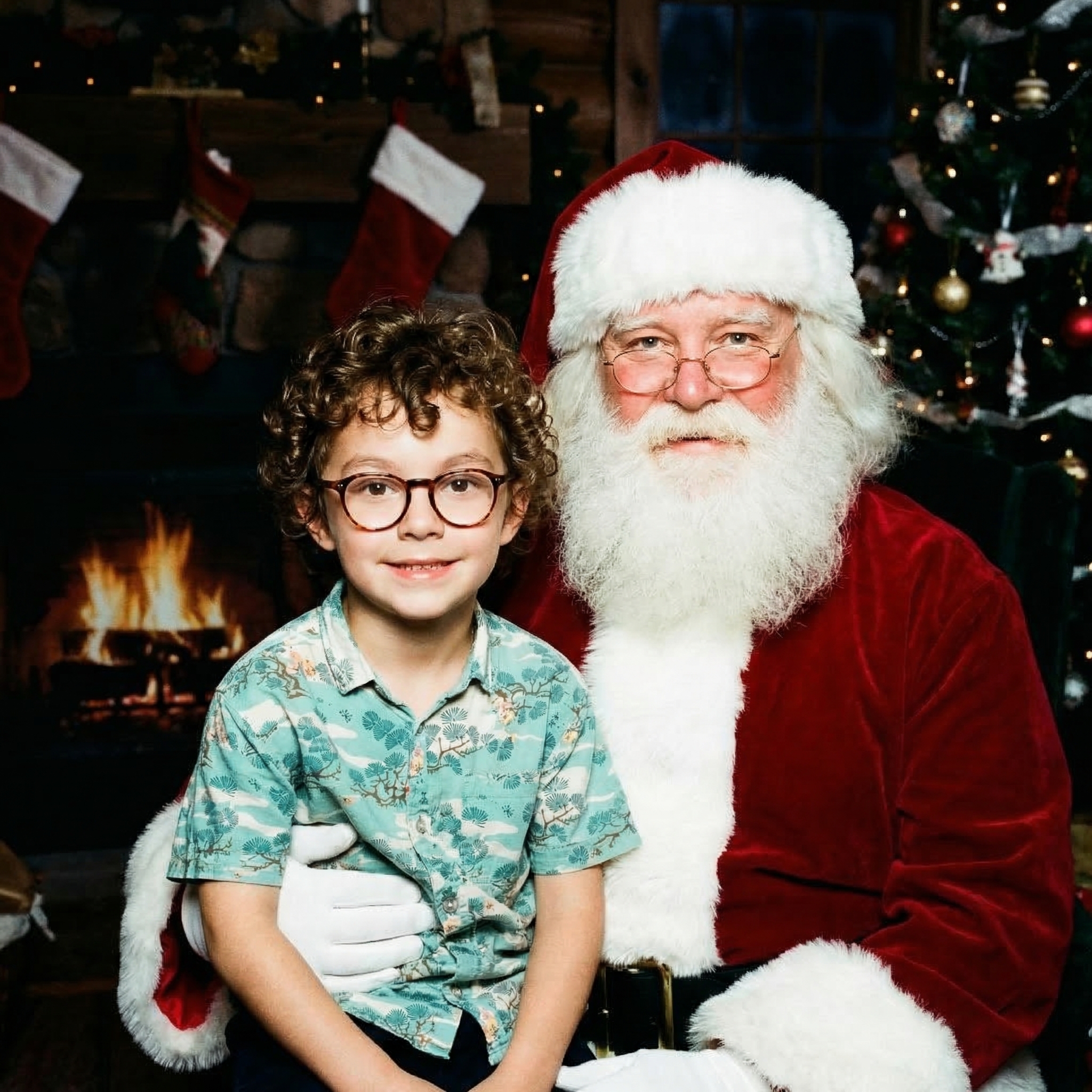 On Santa's Lap