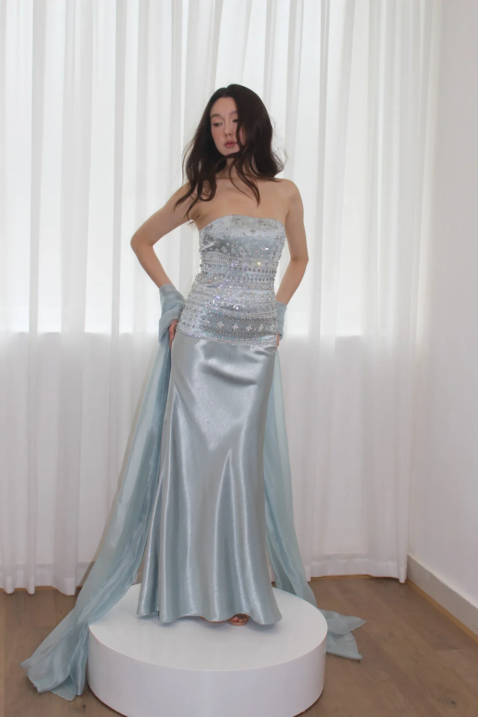 Phoebe Noir Eclipse Gown