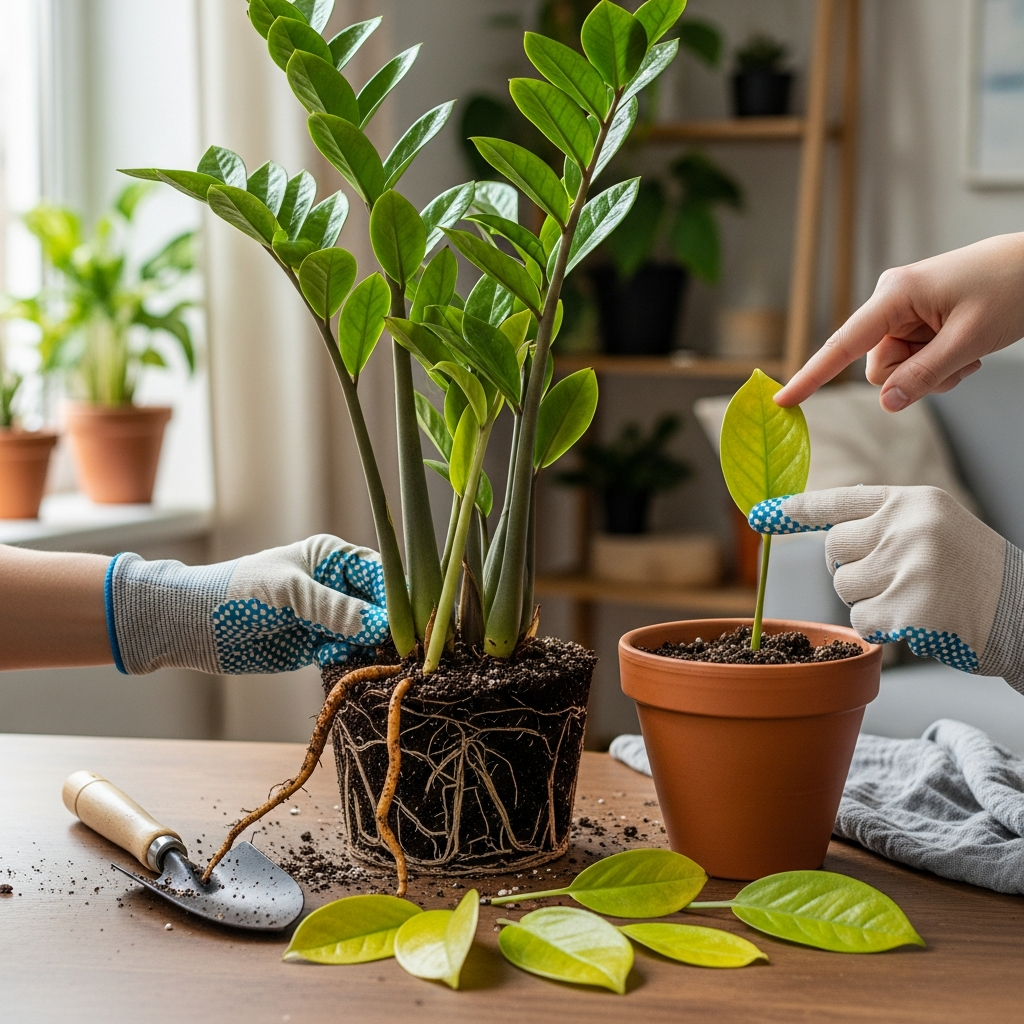 Sauver un Zamioculcas de la pourriture des racines : le guide scientifique et pratique