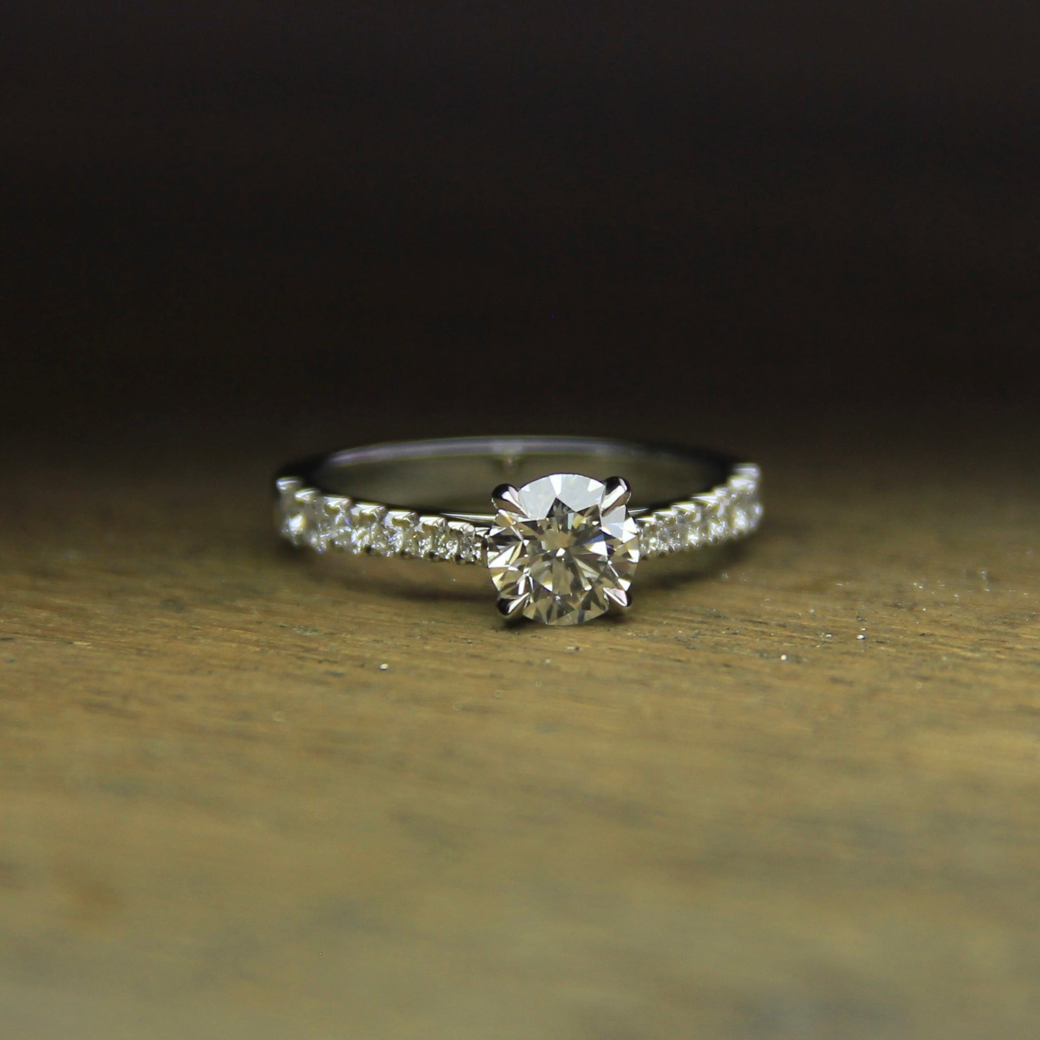 Diamond & Platinum Solitaire