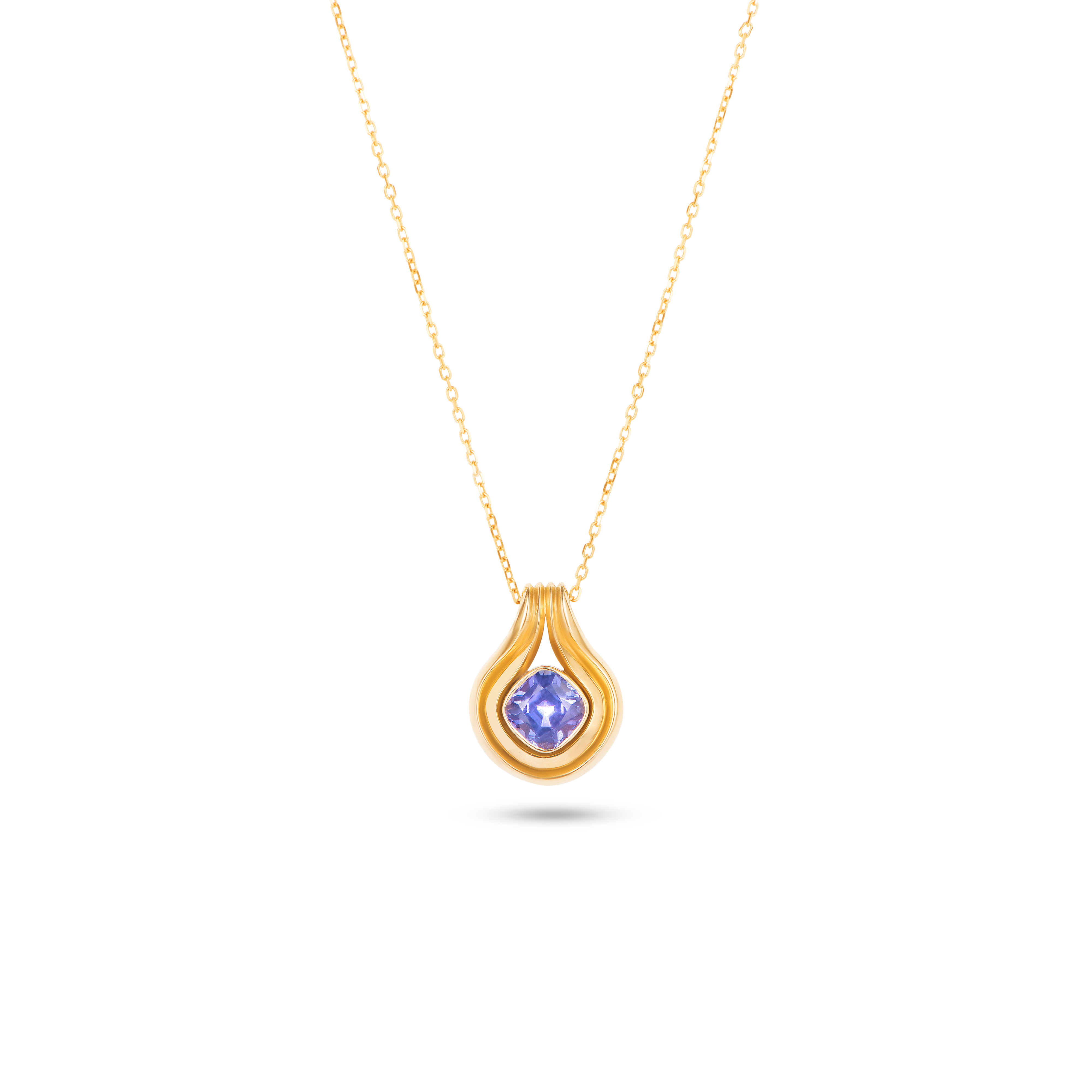 The Current Tanzanite Eddy Pendant