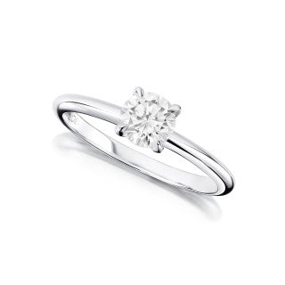 0.50ct Solitaire Platinum Ring