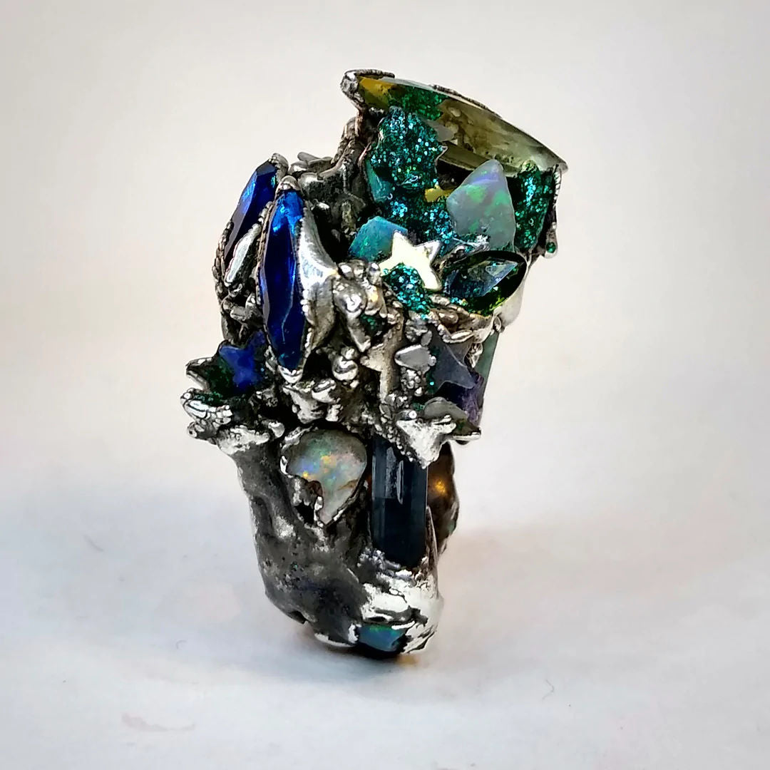 The Firefly Opal Ring