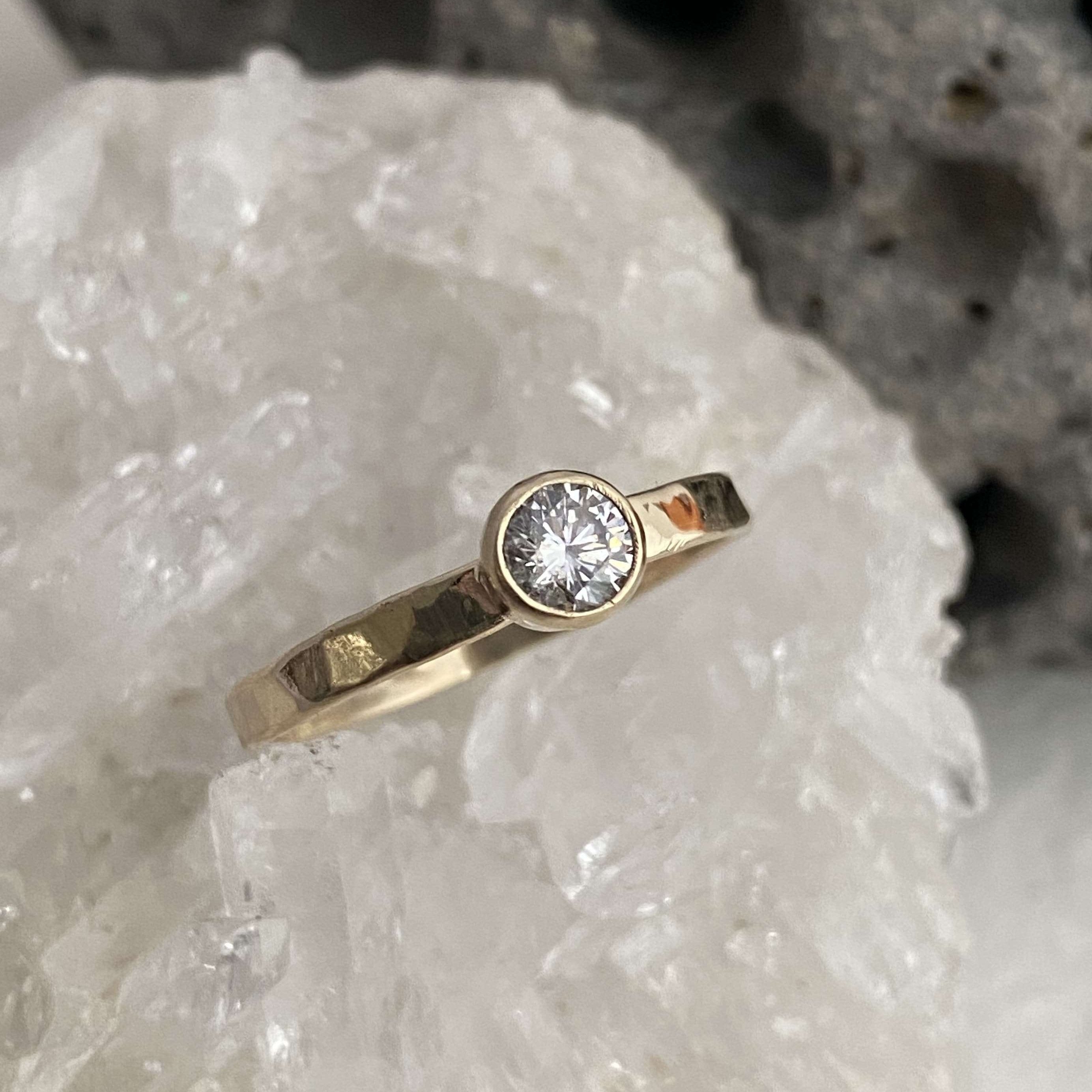 Diamond Solitaire Ring Re-Imagined