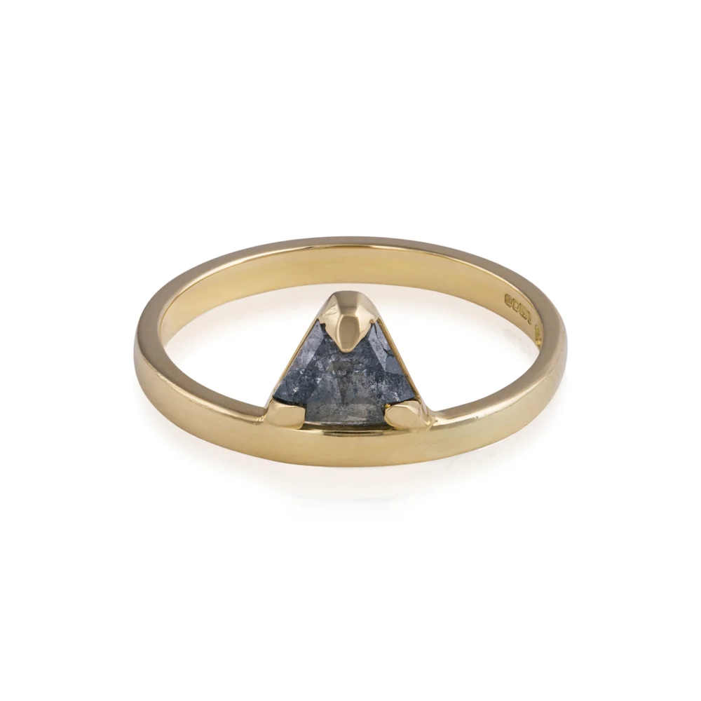 Midnight Diamond Sentinel Ring