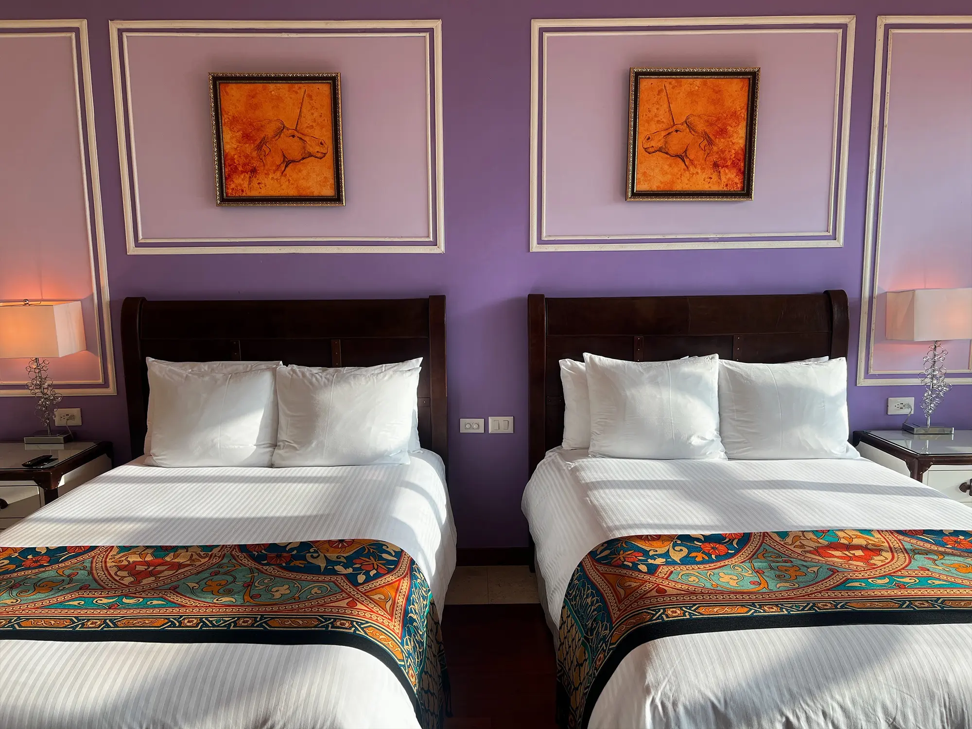 Habitación Doble Matrimonial Purple