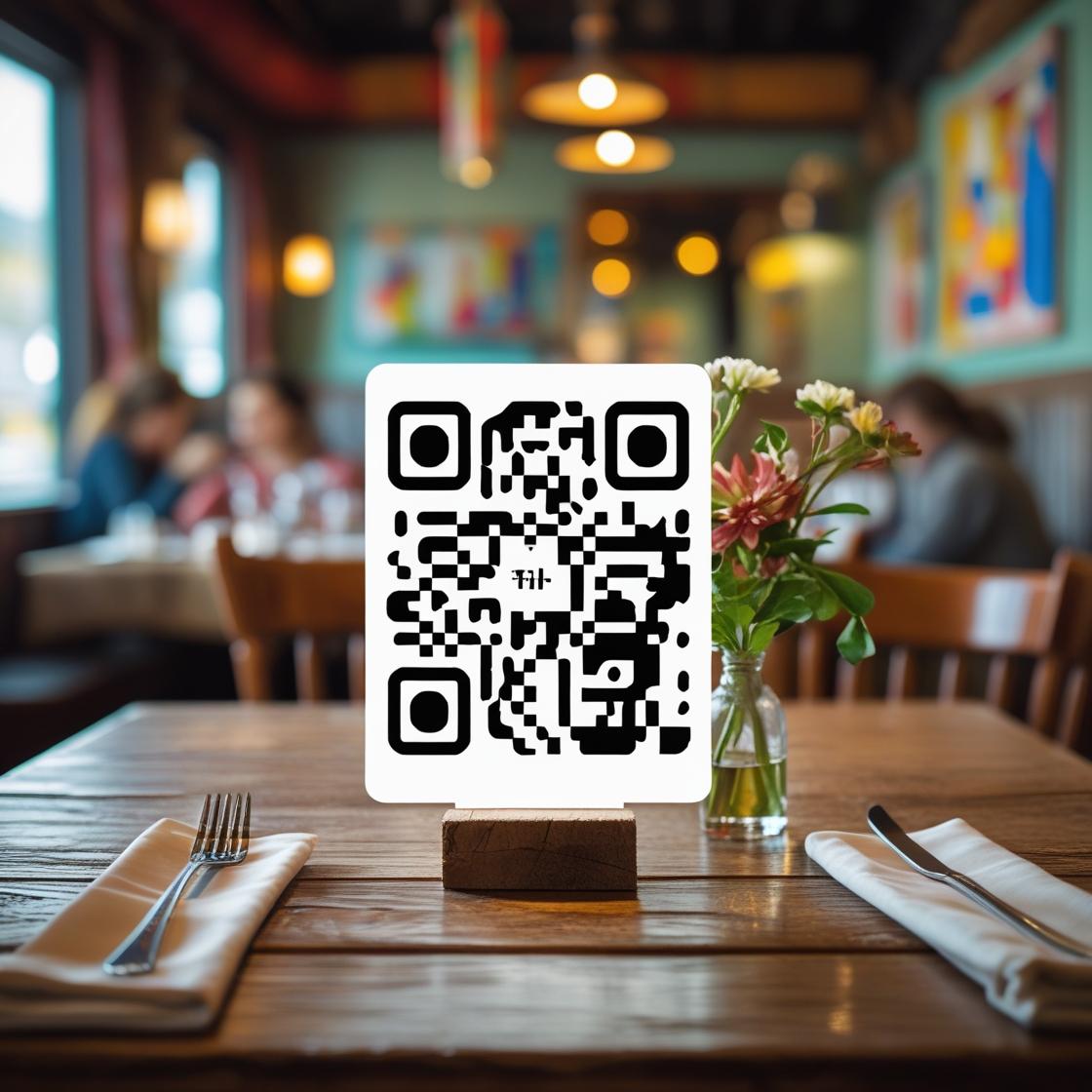 QR Codes pour vos Tables