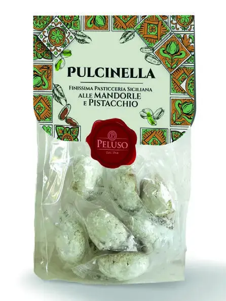 Pulcinella pasticceria alle Mandorle e Pistacchio