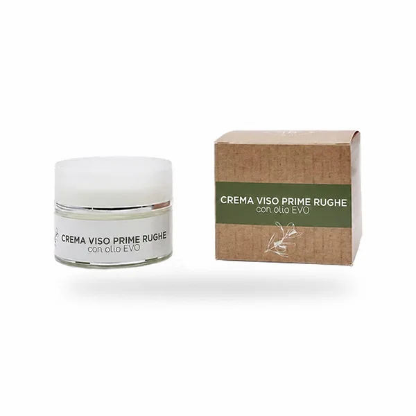 Crema Viso Prime Rughe con Olio Evo - Immagine 1