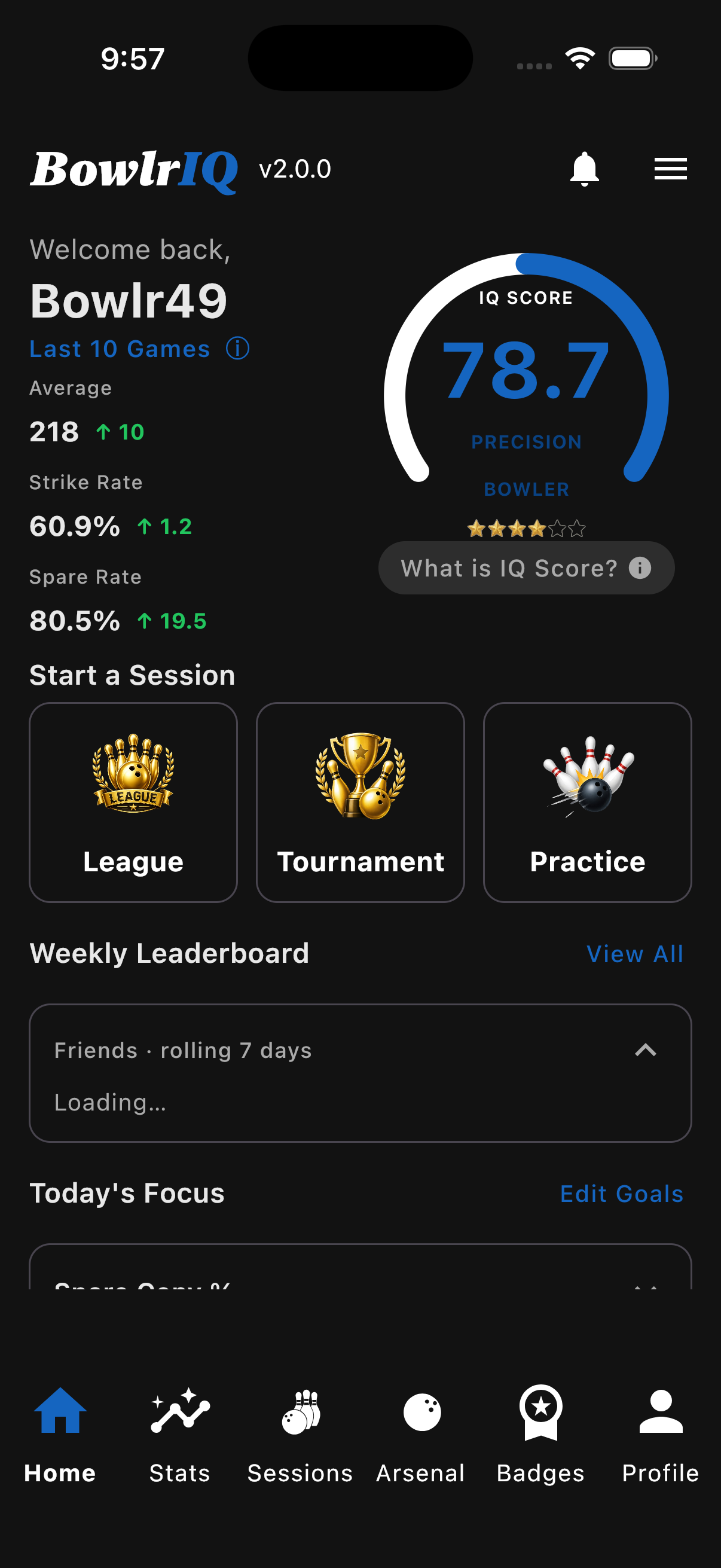 Dashboard screenshot