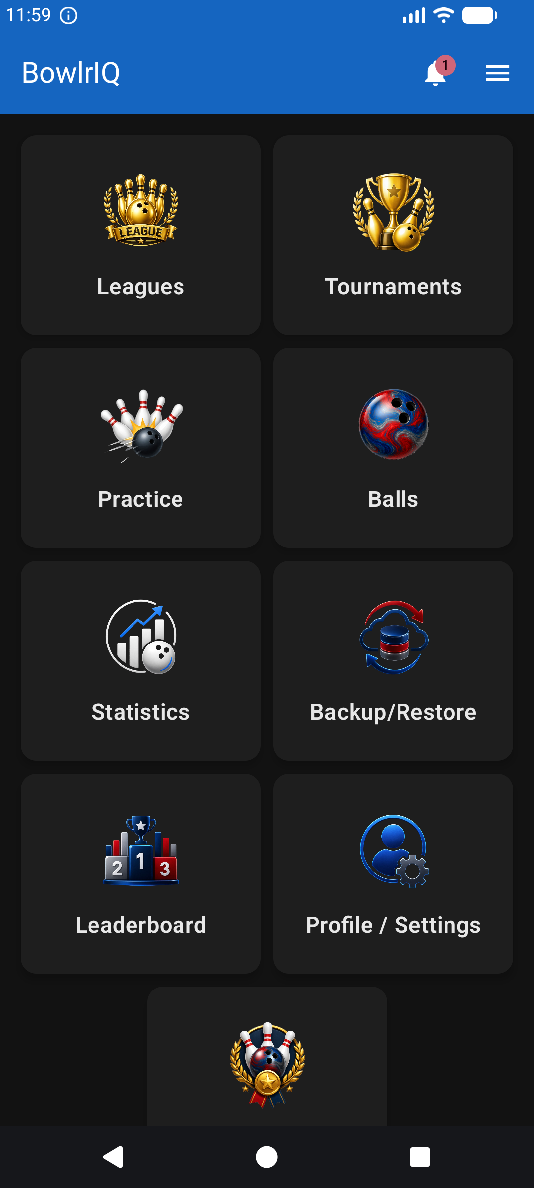 Dashboard screenshot