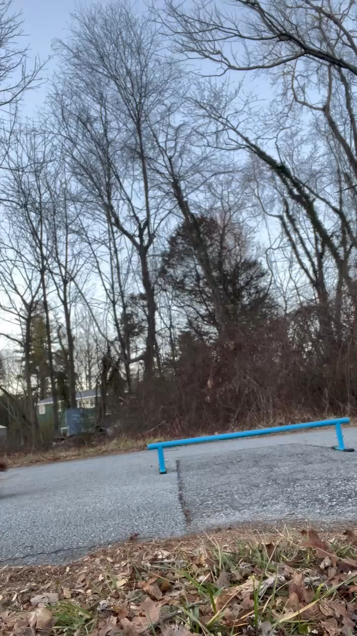 Emari  — heel flip board slid practice