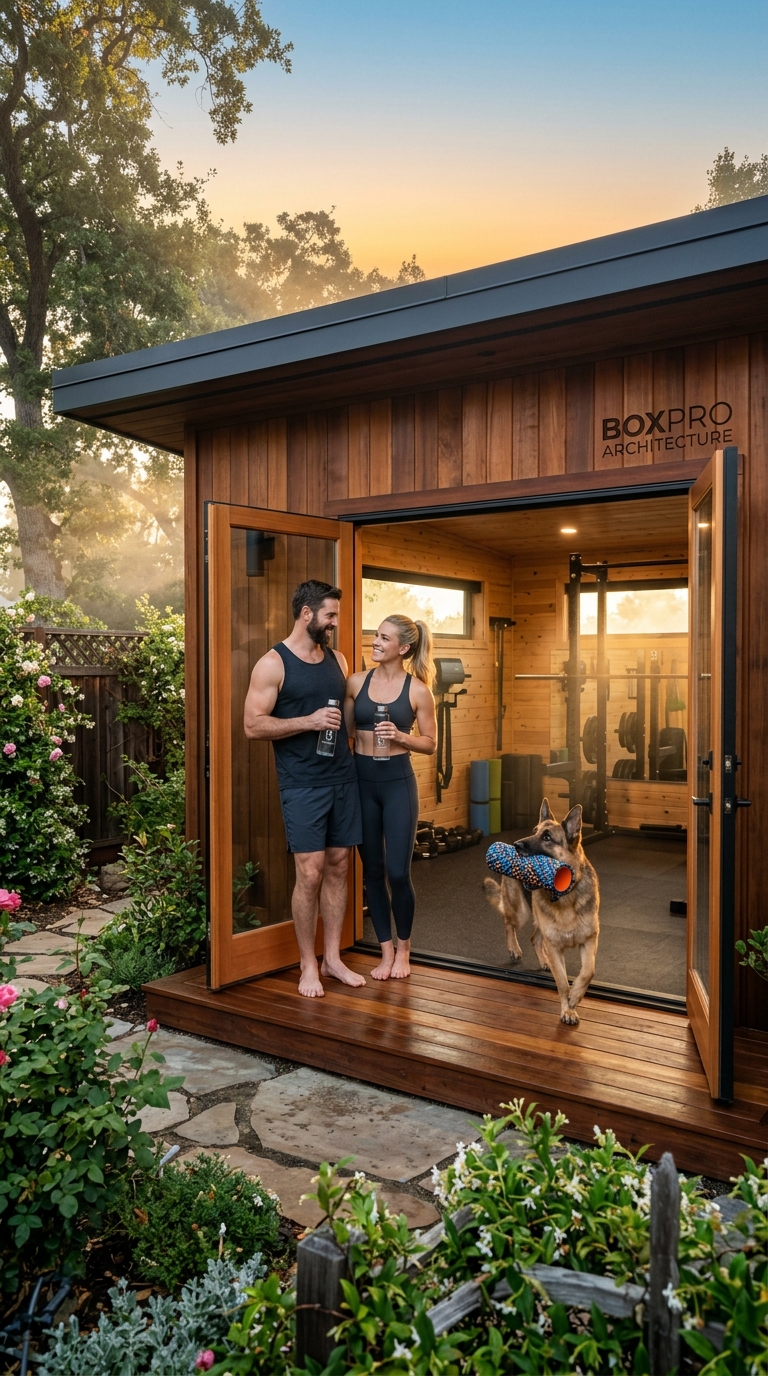 The 5 AM Iron Sanctuary: Why Yuba City Homeowners Are Building Custom Backyard Gym Studios in Yuba City